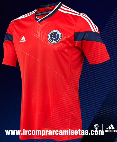 colombia red jersey 2014
